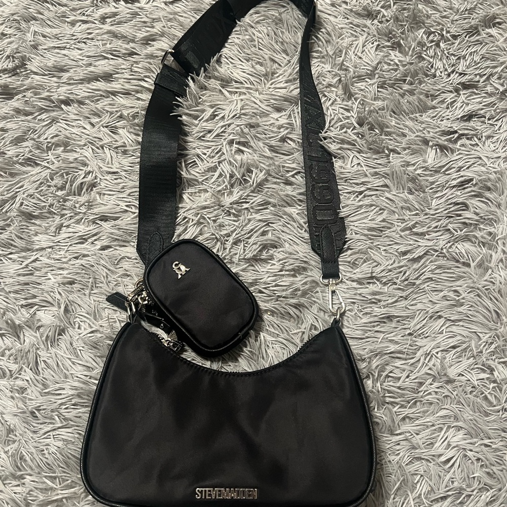 Steve Madden Black Crossbody Bag